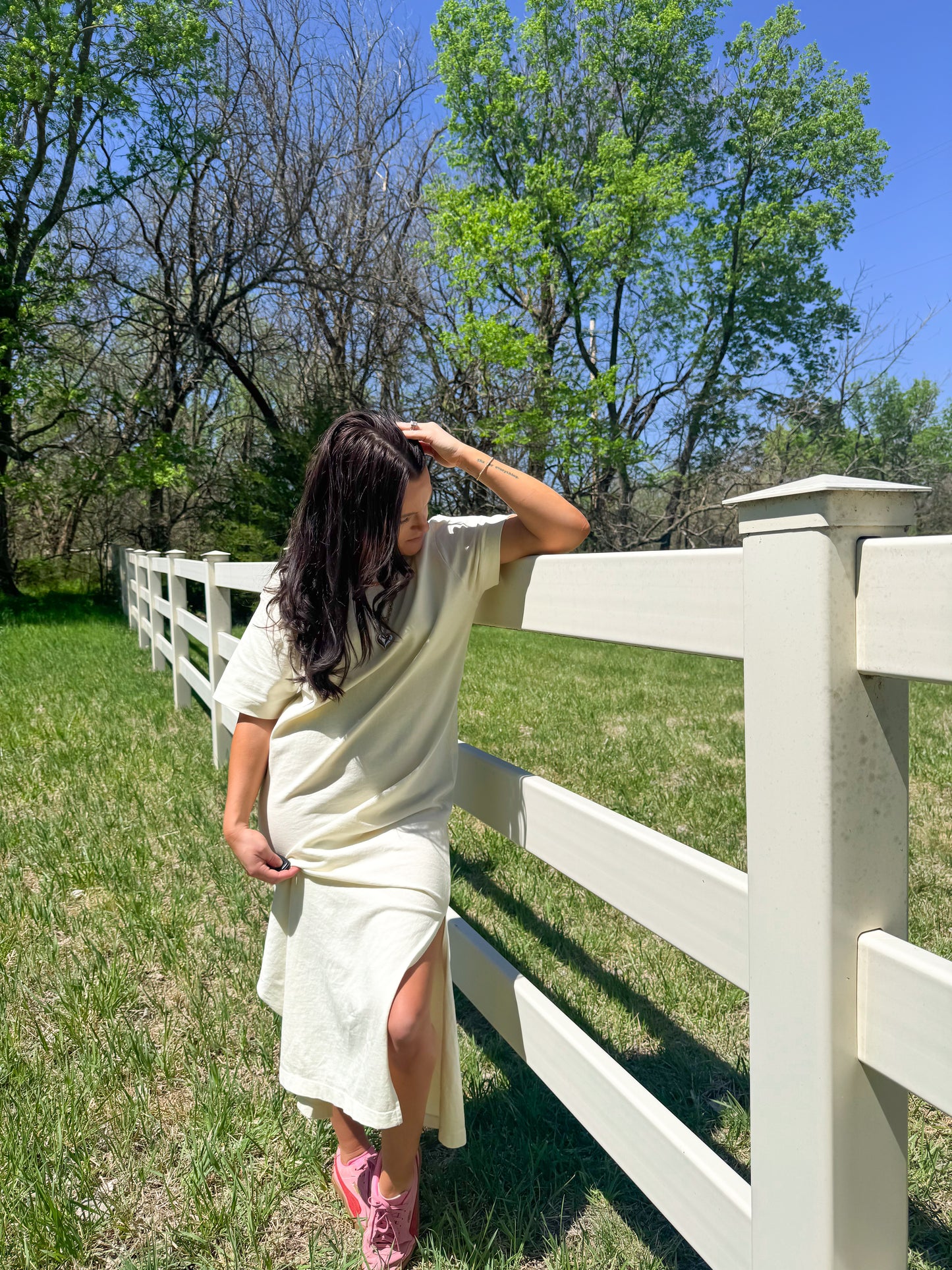 Short Sleeve T-Shirt Maxi Dress