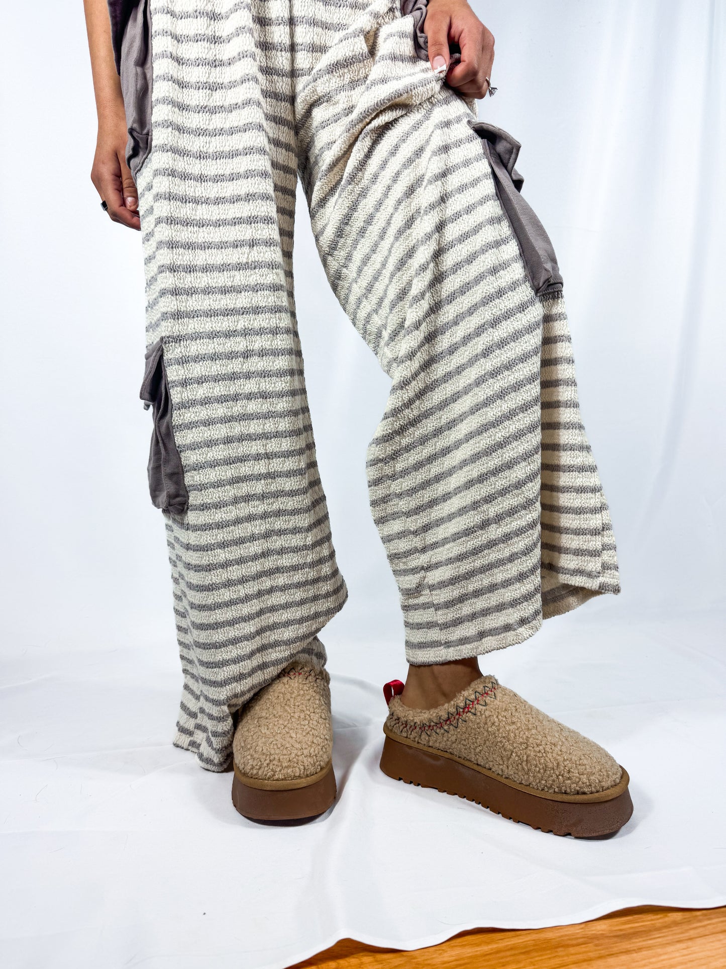 Cargo Wide-leg Pants