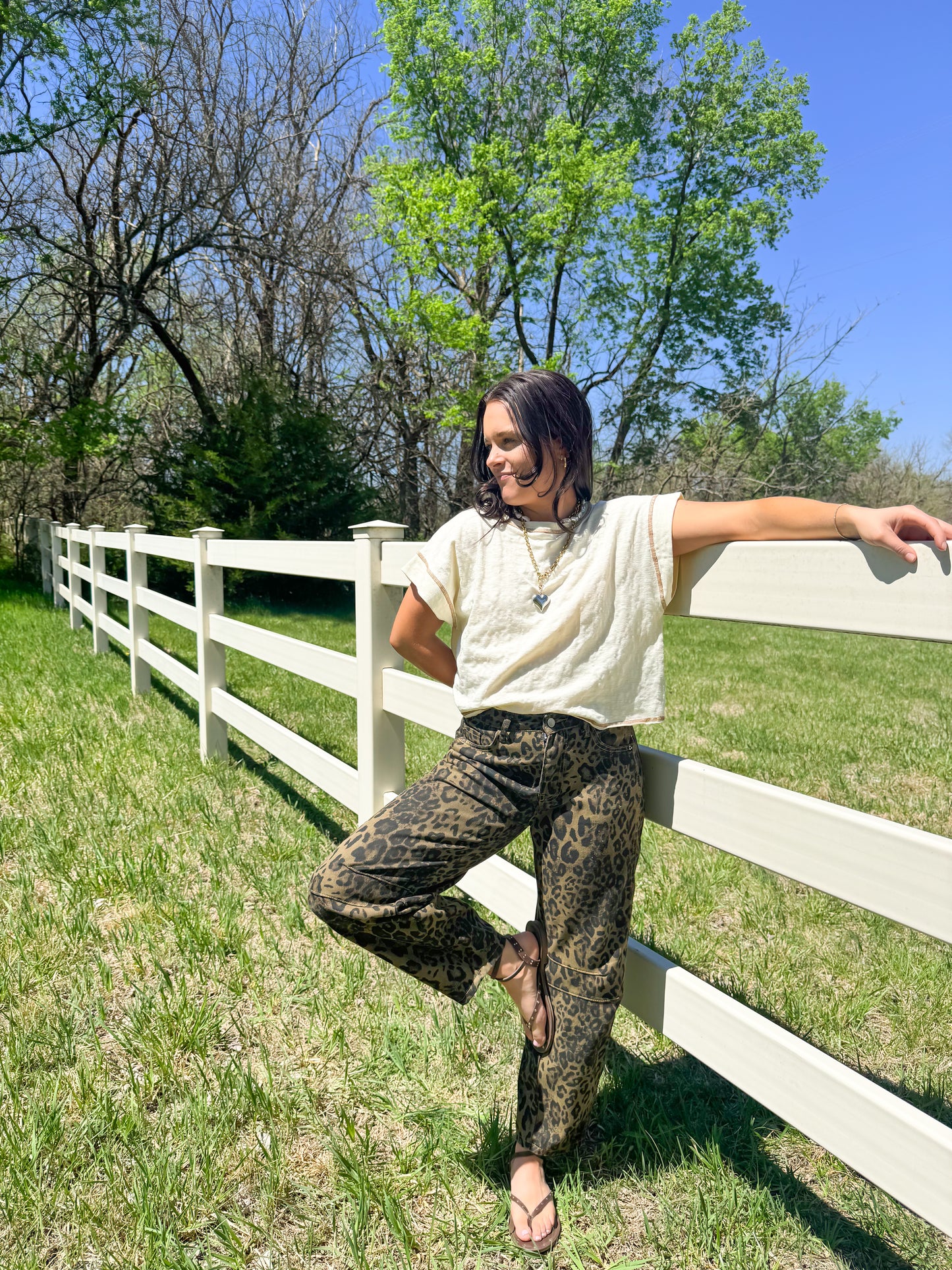 Reverse Stitched Top