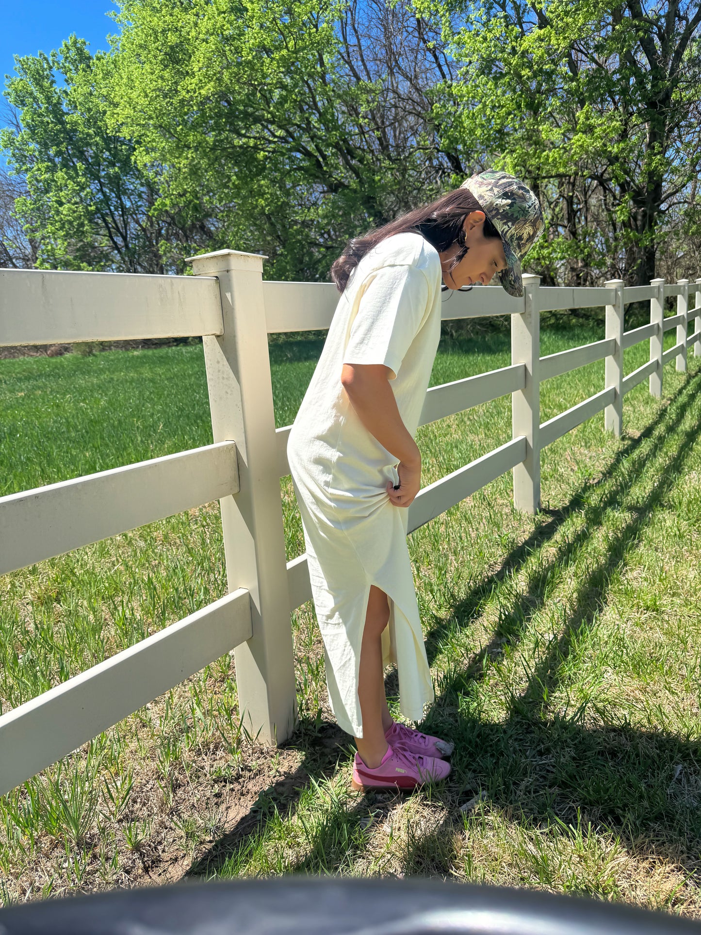 Short Sleeve T-Shirt Maxi Dress