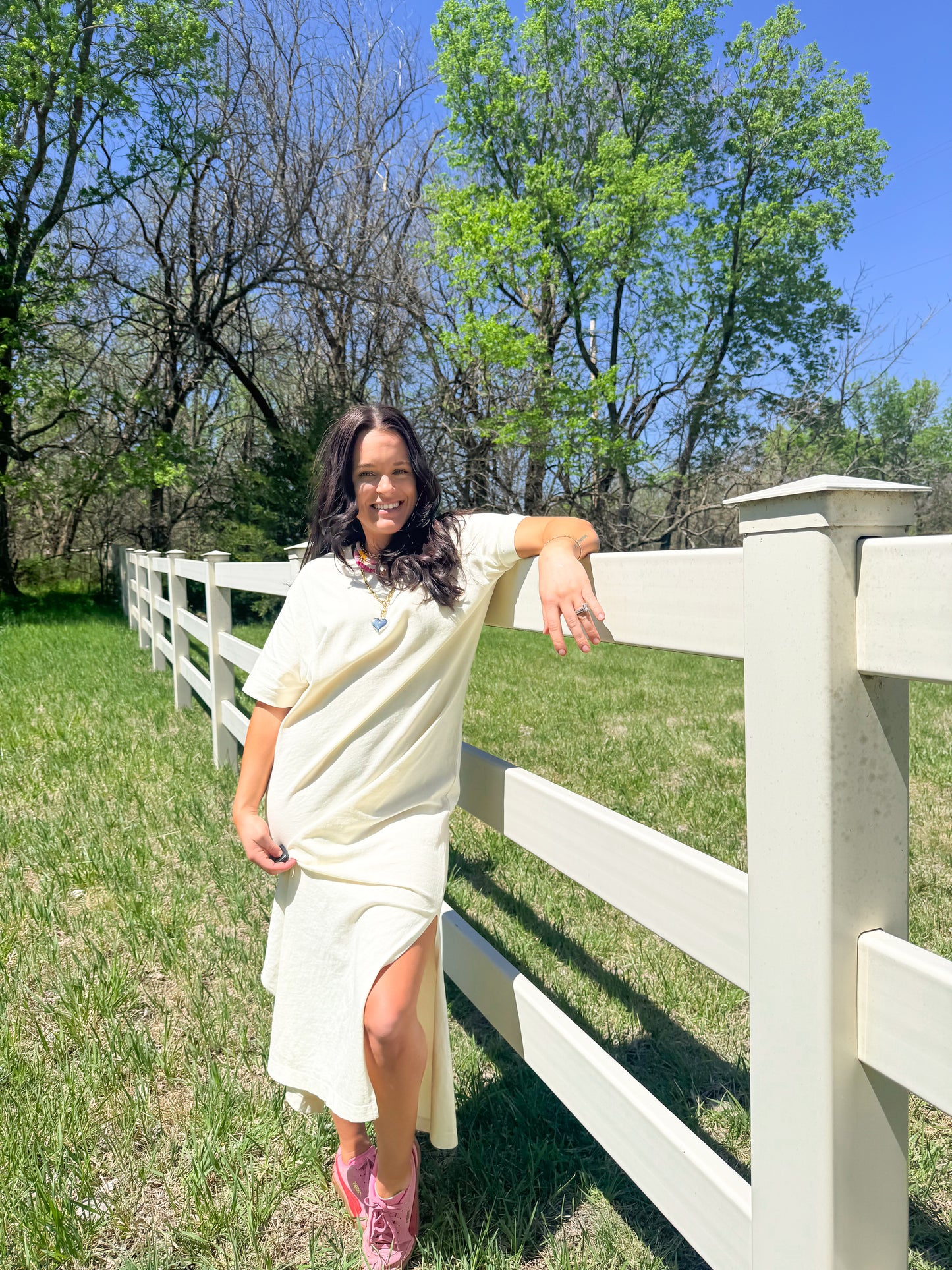 Short Sleeve T-Shirt Maxi Dress