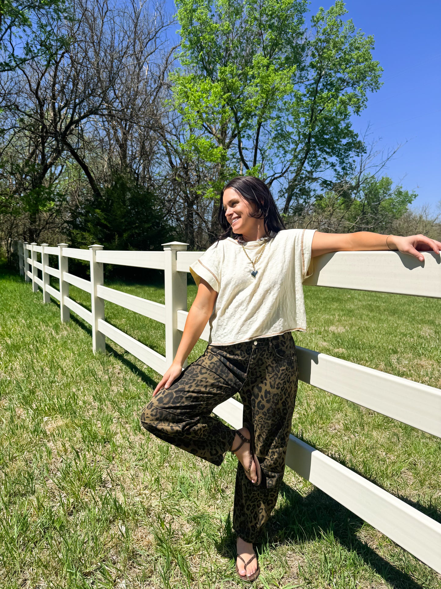 Reverse Stitched Top