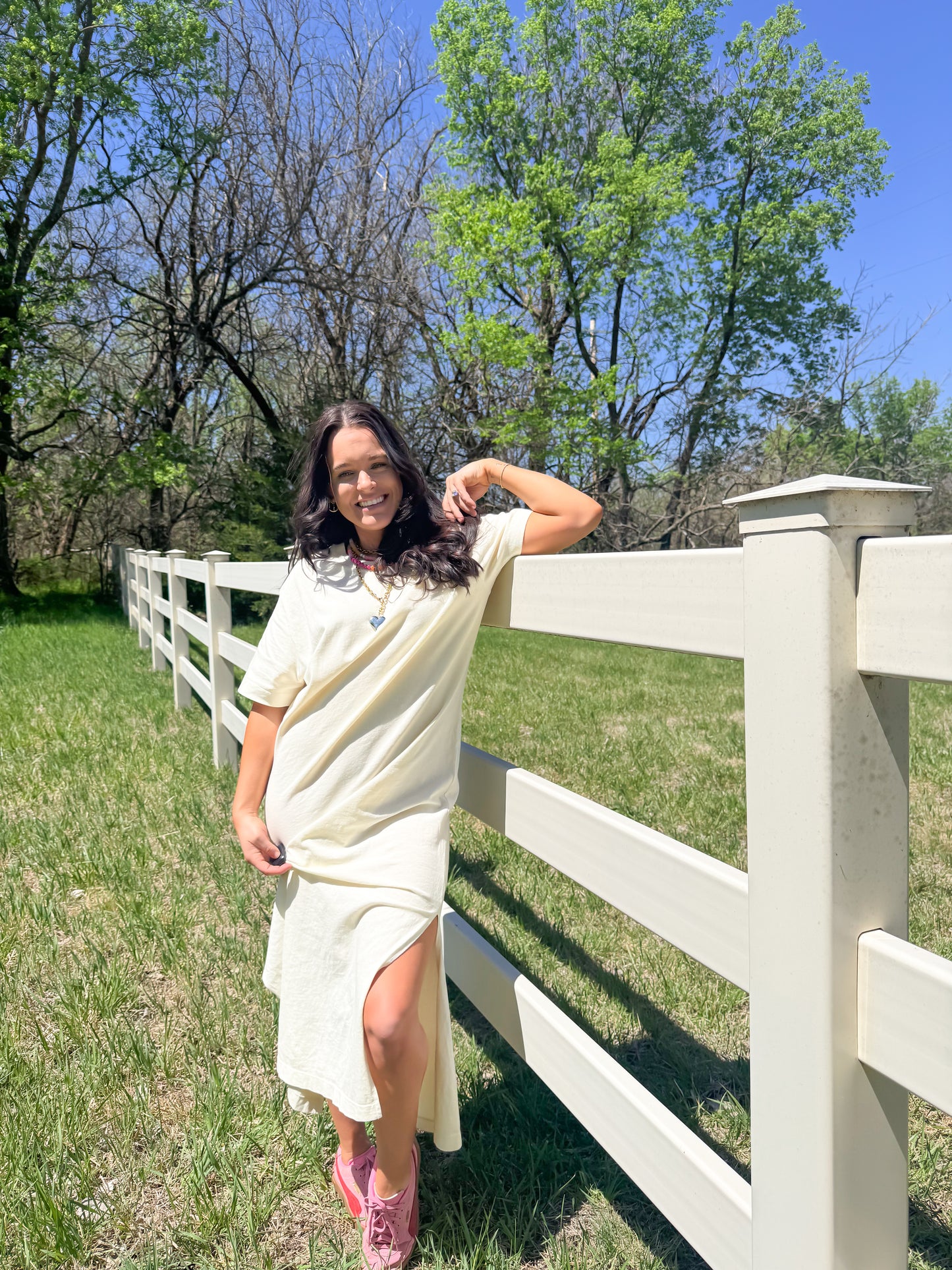 Short Sleeve T-Shirt Maxi Dress