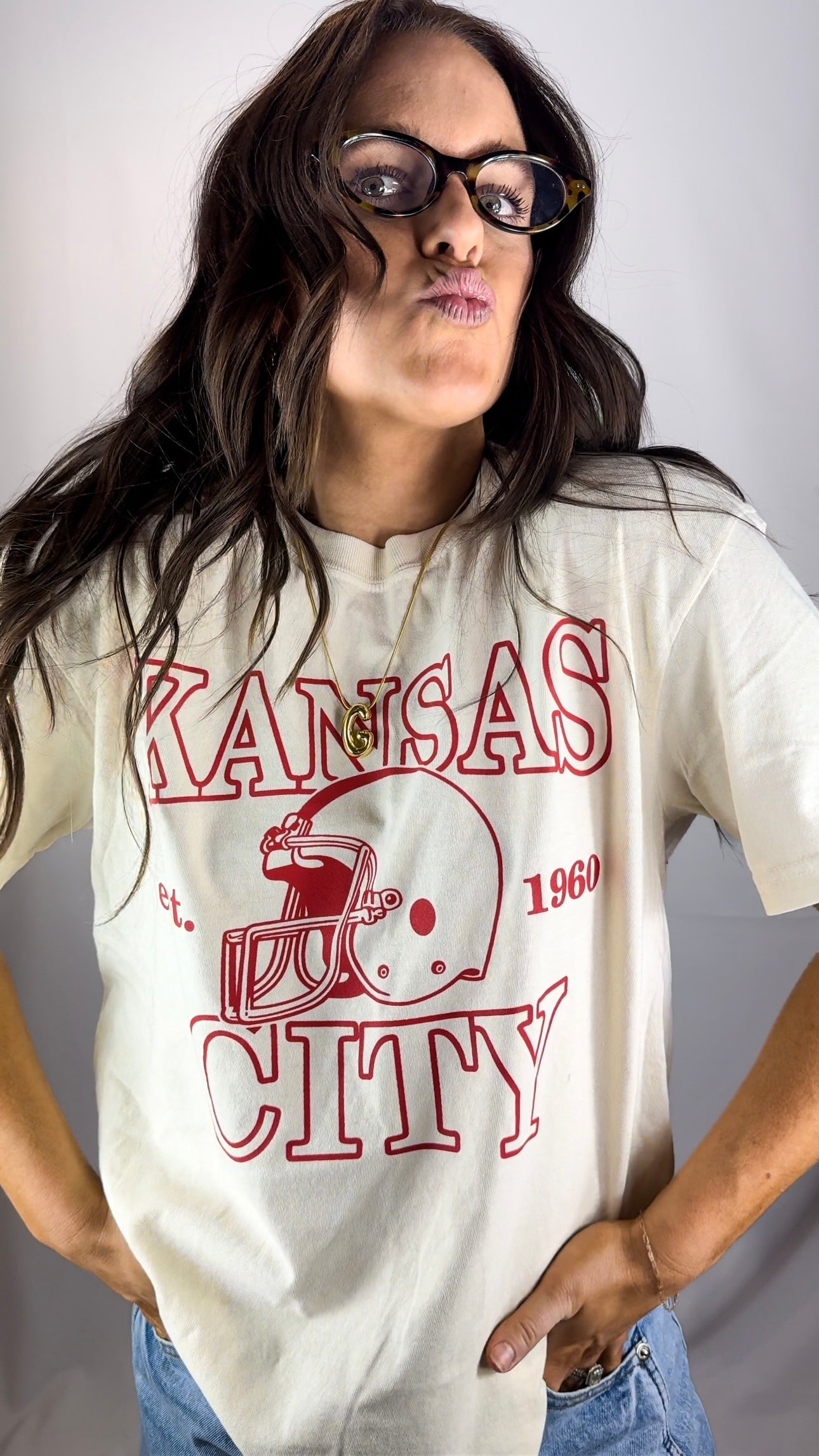 KC x 1960 Football Tee