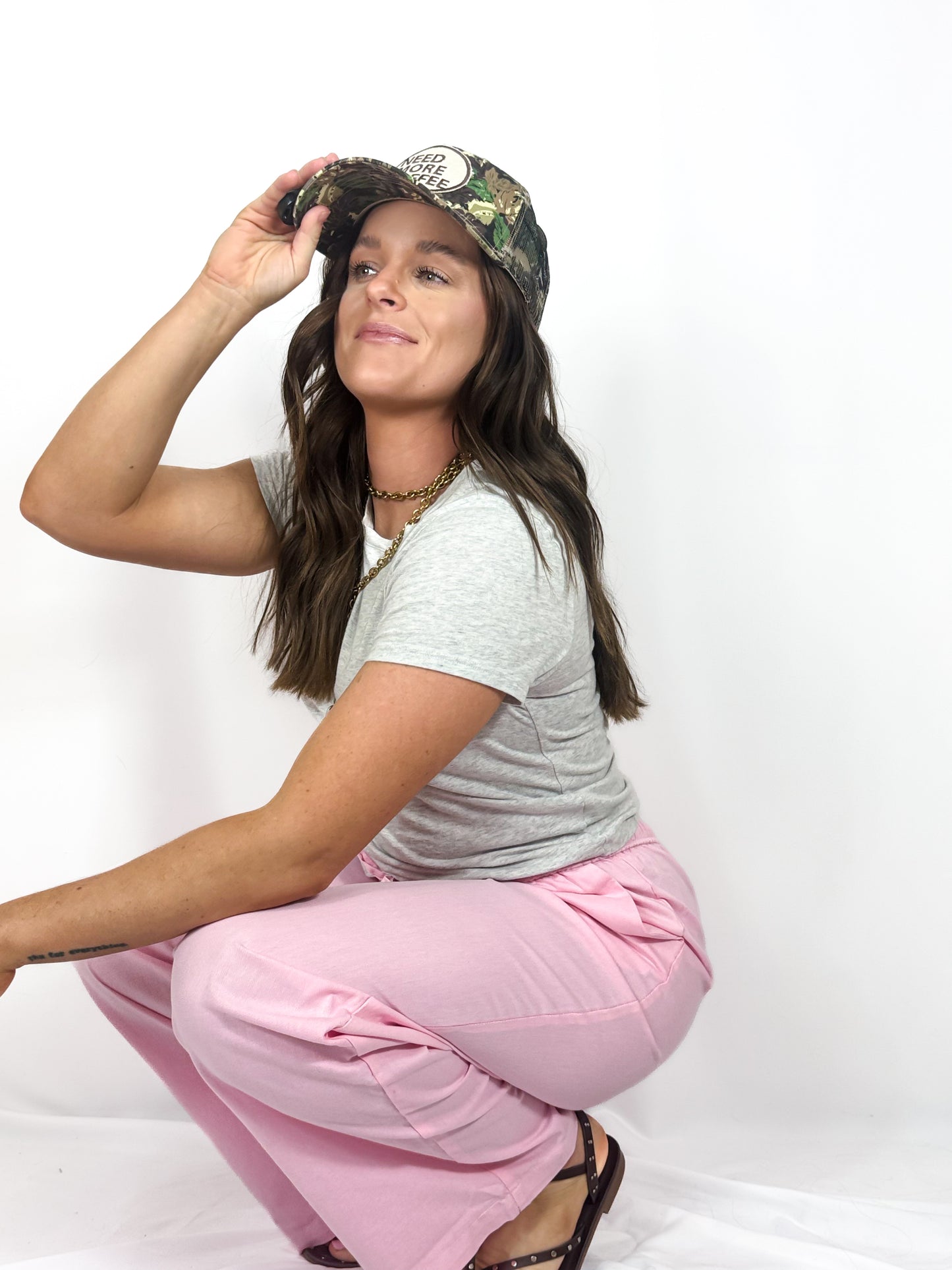 Bubblegum Straight Leg Pant