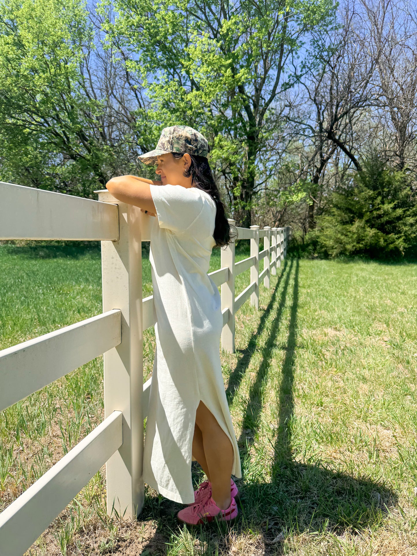 Short Sleeve T-Shirt Maxi Dress