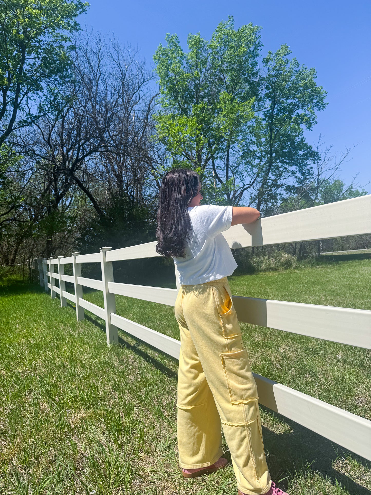 Daisy Cargo Sweatpants