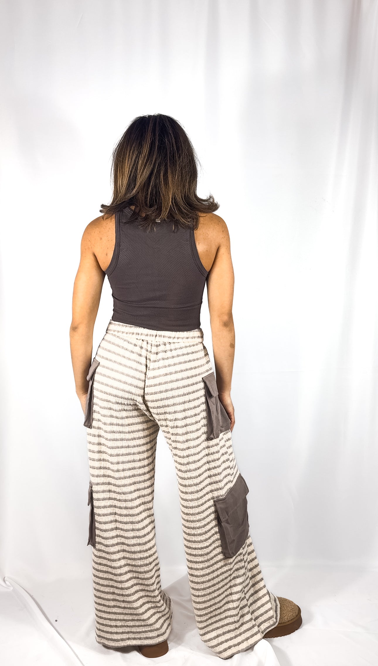 Cargo Wide-leg Pants