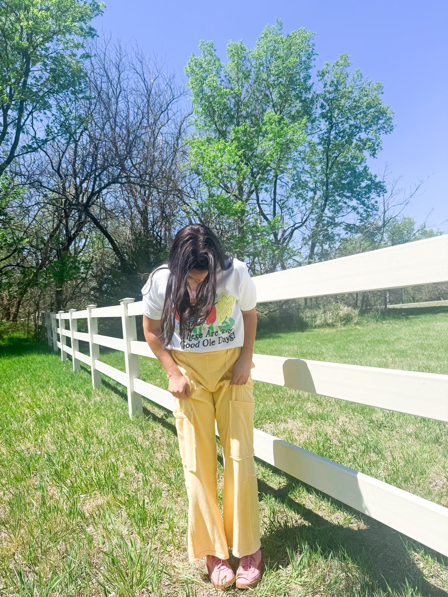Daisy Cargo Sweatpants