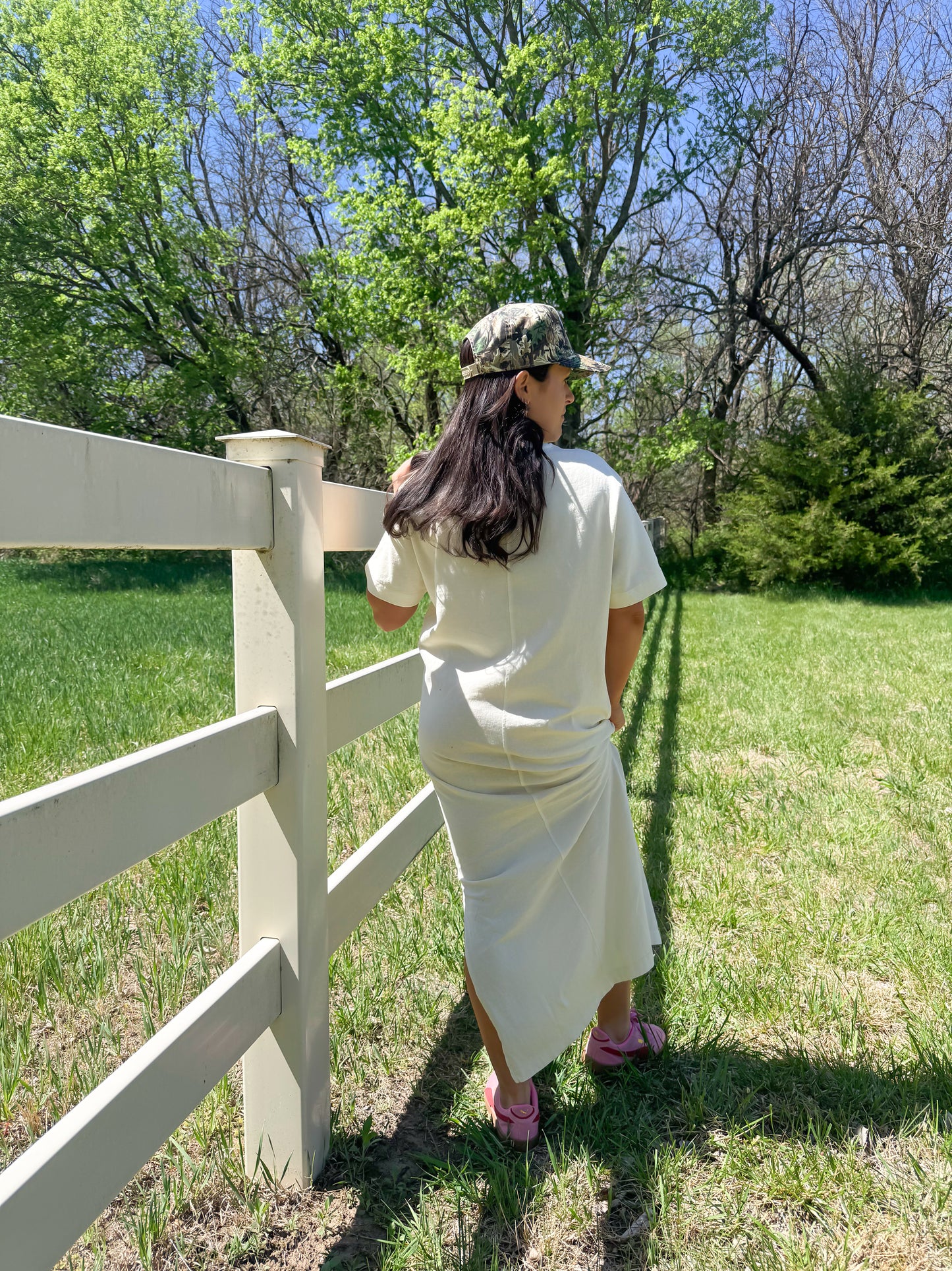 Short Sleeve T-Shirt Maxi Dress