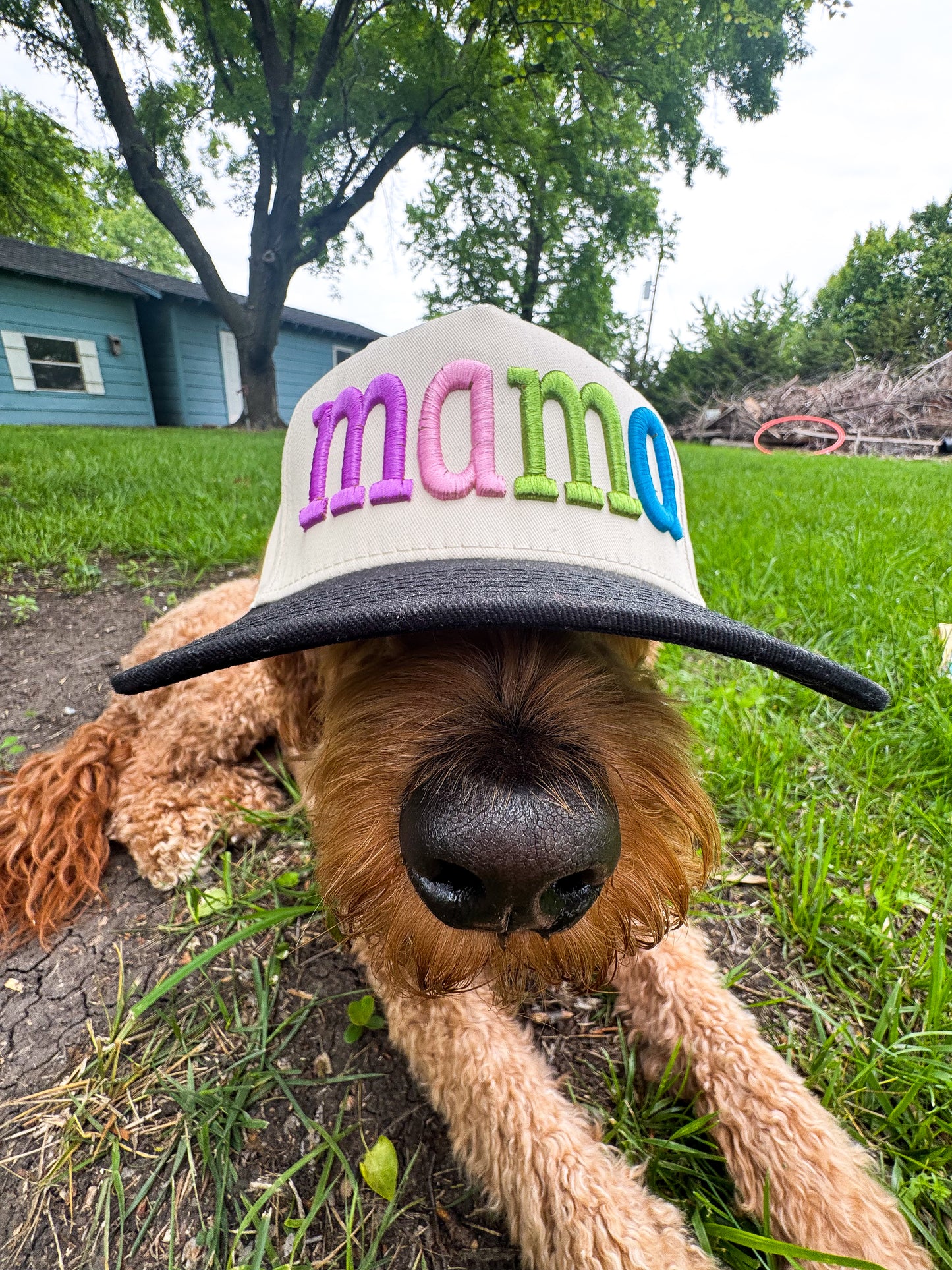MAMA Embroidered Trucker