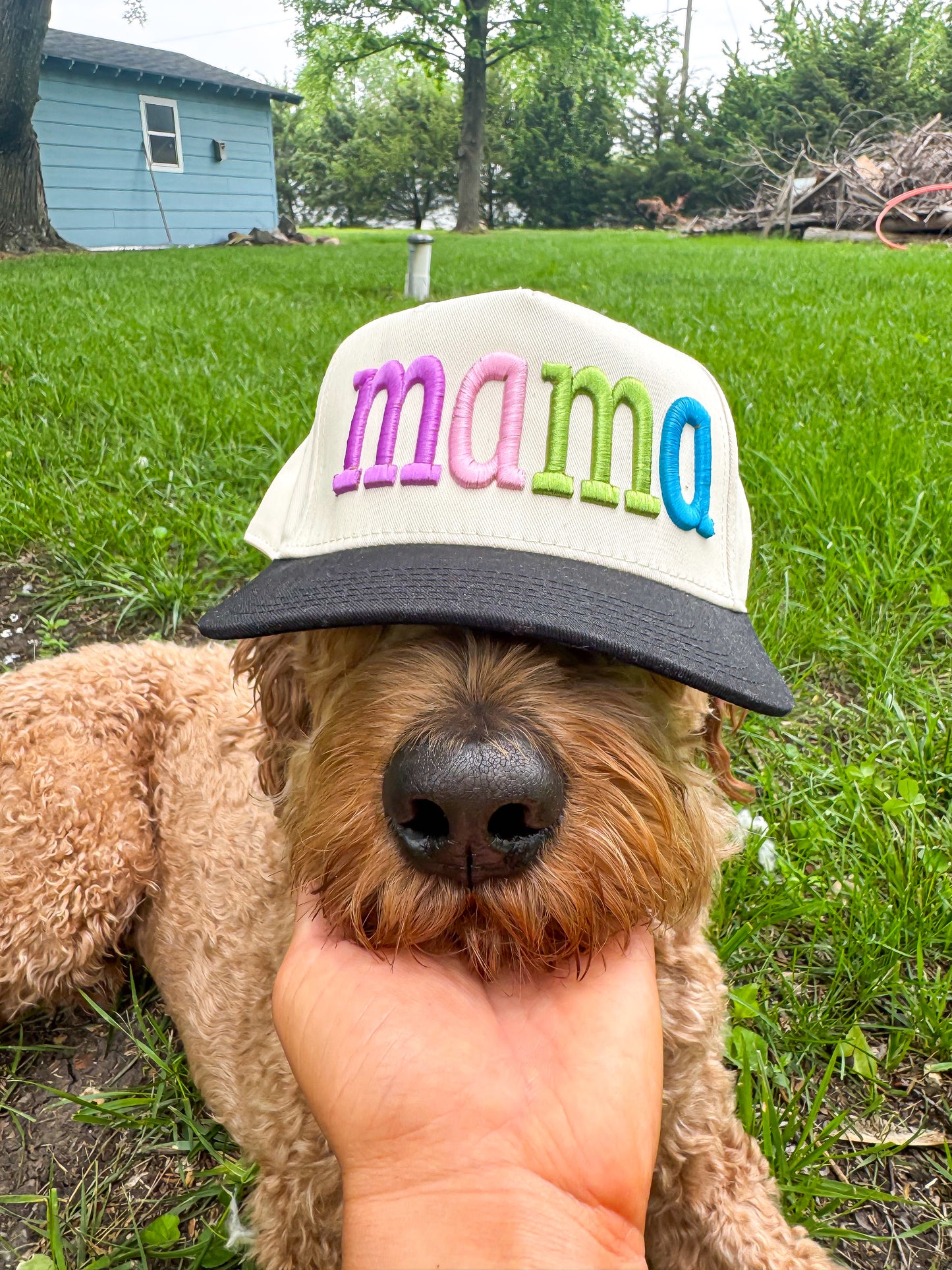 MAMA Embroidered Trucker