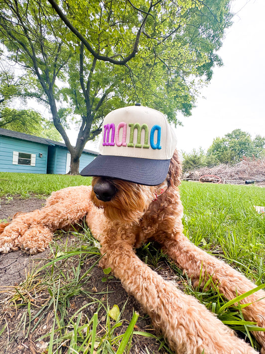 MAMA Embroidered Trucker