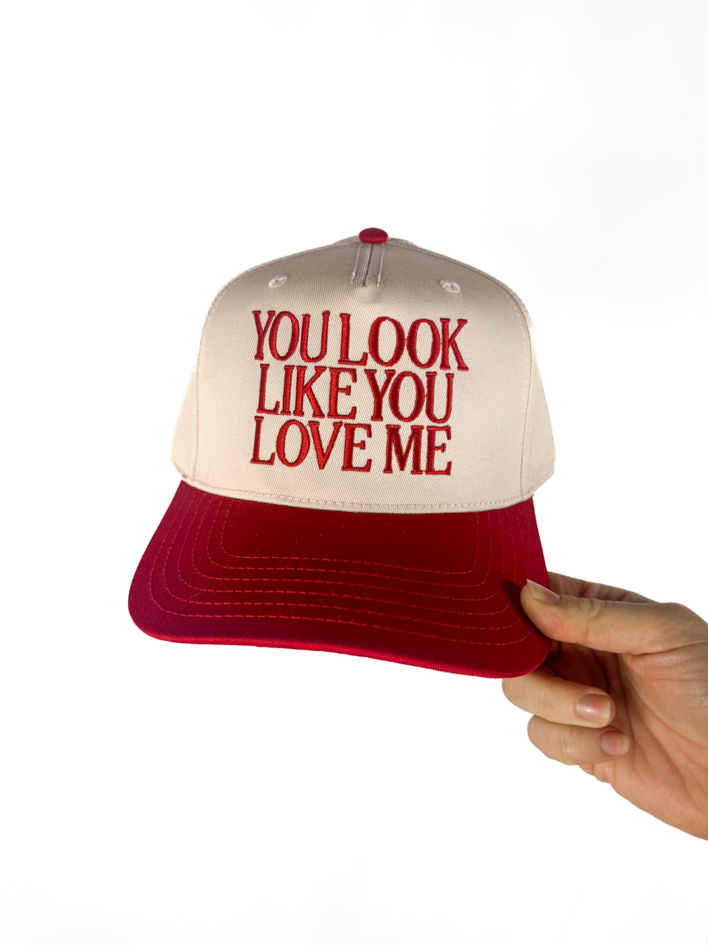 You Look Like You Love Me Hat - Red