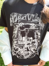 Load image into Gallery viewer, Black Nashville Graphic
