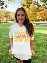 Load image into Gallery viewer, Good Vibes Tee - Ivory
