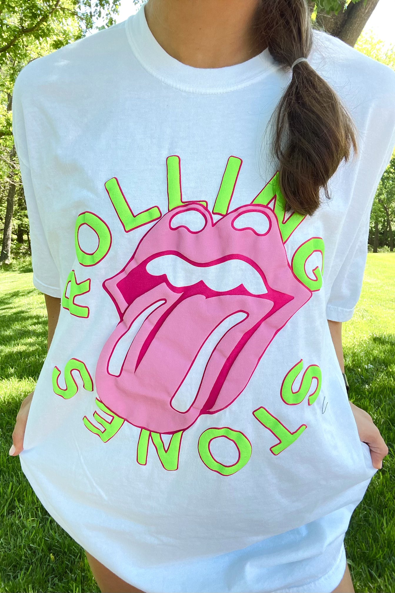 Rolling Stones Neon Puff
