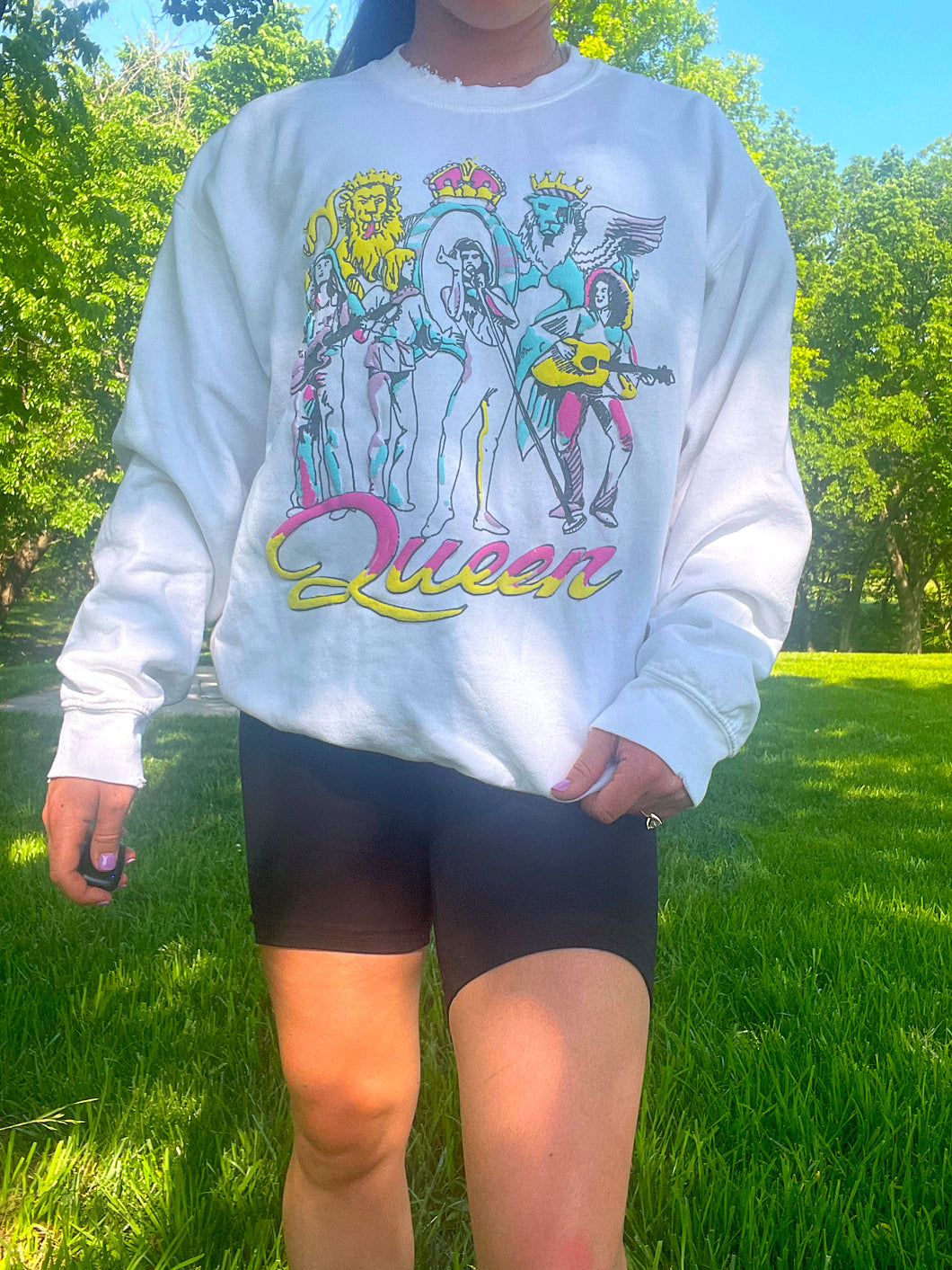 The Queen On Stage Crewneck